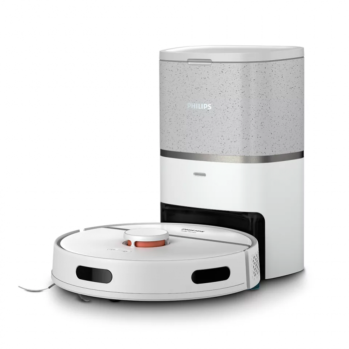 Робот-пилосос Philips 3000 Series, h=44983см, конт пил -0.33л, вода -0.3л, автон. робота до 200хв, HEPA 11, білий