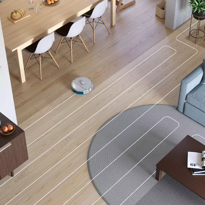 Робот-пилосос Philips 3000 Series, h=44983см, конт пил -0.33л, вода -0.3л, автон. робота до 200хв, HEPA 11, білий