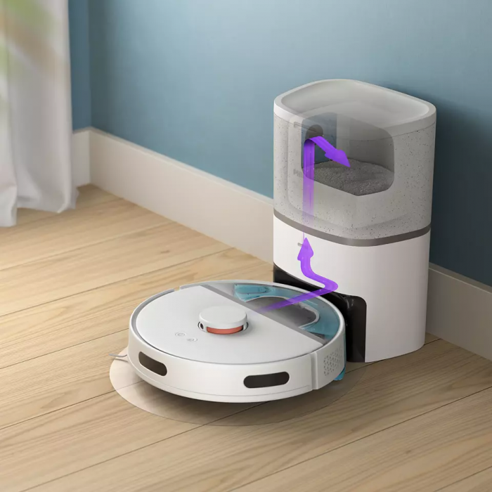 Робот-пилосос Philips 3000 Series, h=44983см, конт пил -0.33л, вода -0.3л, автон. робота до 200хв, HEPA 11, білий