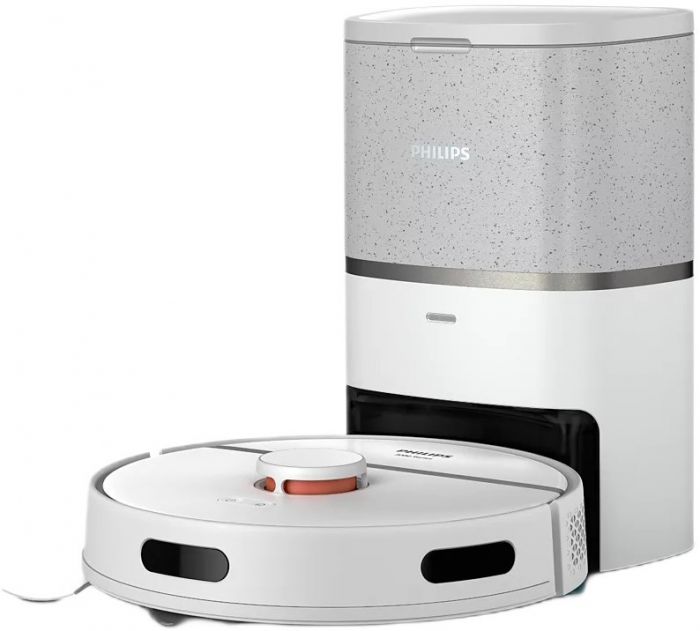 Робот-пилосос Philips 3000 Series, h=44983см, конт пил -0.33л, вода -0.3л, автон. робота до 200хв, HEPA 11, білий