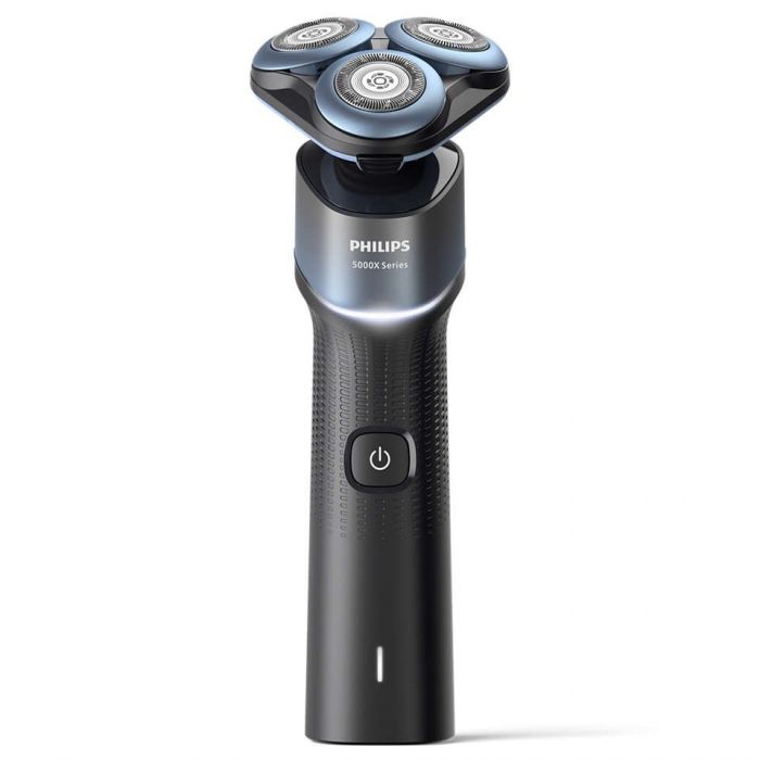 Бритва електр. Philips роторна Series 5000X, 4.5Вт,  бритв.головок-3, Li-Ion, сух.+волог., чорно-синій