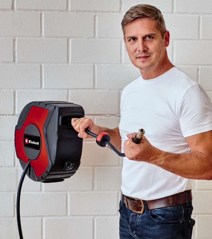 Подовжувач пневматичного шлангу Einhell TC-PH 150, 15+1.5м, 9мм, до 16бар, 5.8кг