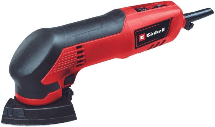Шліфмашина дельтавидна Einhell TC-DS 20 E, 200Вт, 90х90х90мм, 12000-22000об•хв, 9 шліфпаперів, 0.84кг