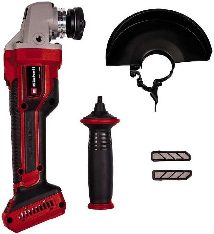 Шліфмашина кутова акумуляторна Einhell TP-AG 18/125 CE QLI - Solo PXC 125мм 18В 3000-10500об·хв постійні оберти 1.7кг без АКБ та ЗП
