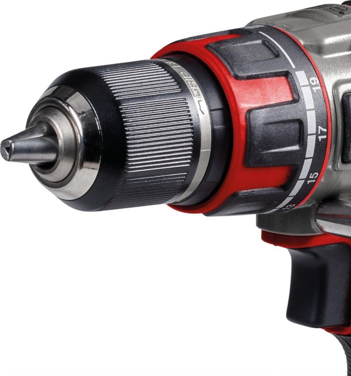 Шурупокрут-дриль акумуляторний Einhell TP-CD 18/80 Li BL - Solo, PXC, 18В, безщіткова, 80Нм, 0-500/0-1800об/хв, 1.4кг, без АКБ та ЗП