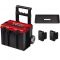 Ящик модульний для інструменту Einhell E-Case L, на коліщатках, телескопічна ручка, 40.6х44.4х35.5см, пластик