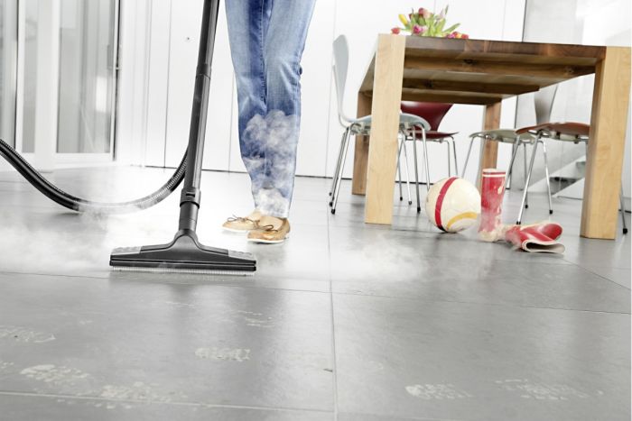 Паропилосос Karcher SV 7, 2200Вт, вологе прибирання, вода -0.45л, HEPA, обробка парою, біло-чорний