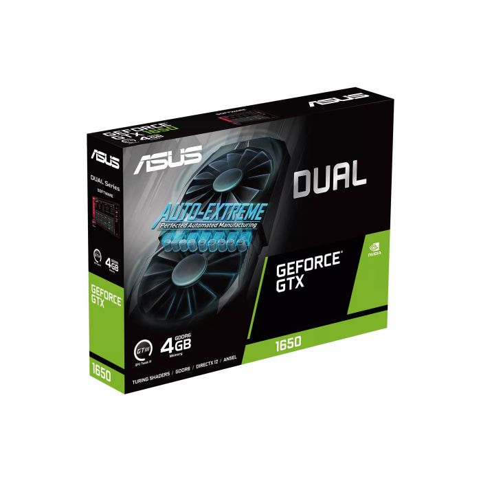 Відеокарта ASUS GeForce GTX 1650 4GB GDDR6 DUAL P EVO DUAL-GTX1650-4GD6-P-EVO