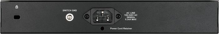 Комутатор D-Link DGS-1210-08P 8x1GE PoE, 2xSFP