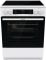 Плита Gorenje електрична склокерамічна, 71л, 60x60см, дисплей, приготування з паром, програматор, білий