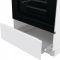 Плита Gorenje комбінована, 70л, 50x60см, дисплей, IconLed, емальовані, білий