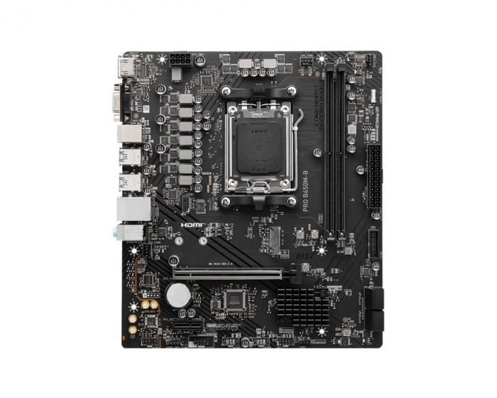 Материнcька плата MSI PRO B650M-B sAM5 B650 2xDDR5 HDMI D-Sub mATX