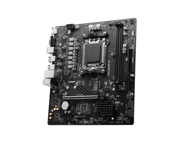 Материнcька плата MSI PRO B650M-B sAM5 B650 2xDDR5 HDMI D-Sub mATX