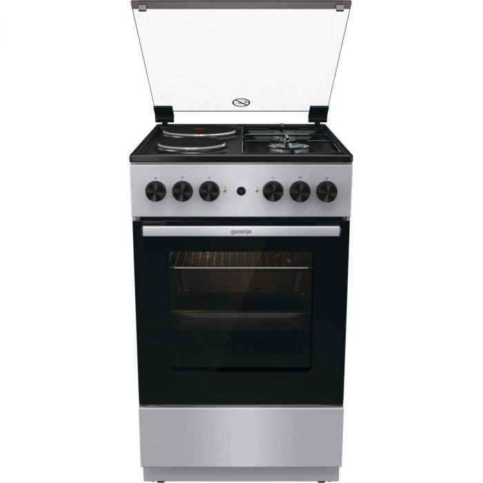 Плита Gorenje комбінована, 68л, 50x60см, нерж