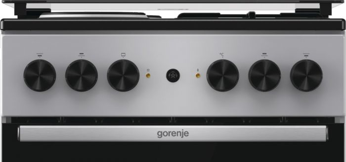 Плита Gorenje комбінована, 68л, 50x60см, нерж