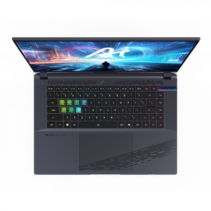 Ноутбук AORUS 16X 16.0 QHD 165Hz, Intel i7-13650HX, 16GB, F1TB, NVD4060-8, W11, чорний