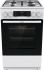 Плита Gorenje комбінована, 62л, 50x60см, дисплей, IconLed, емальовані, білий