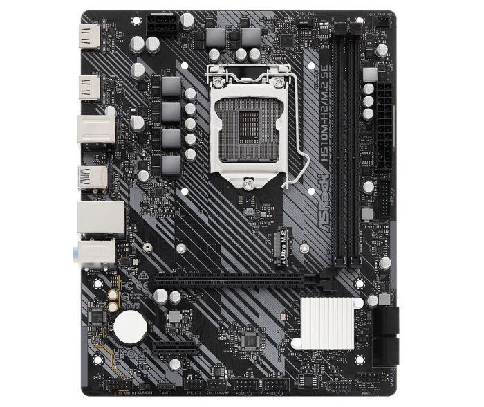 Материнська плата ASRock H510M-H2/M.2_SE s1200 H470 2xDDR4 M.2 HDMI mATX