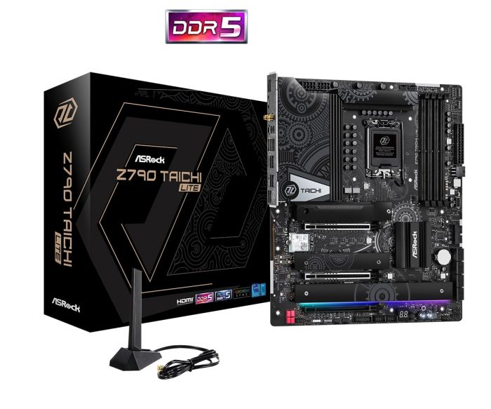 Материнська плата ASRock Z790 TAICHI LITE s1700 Z790 4xDDR5 M.2 HDMI ATX