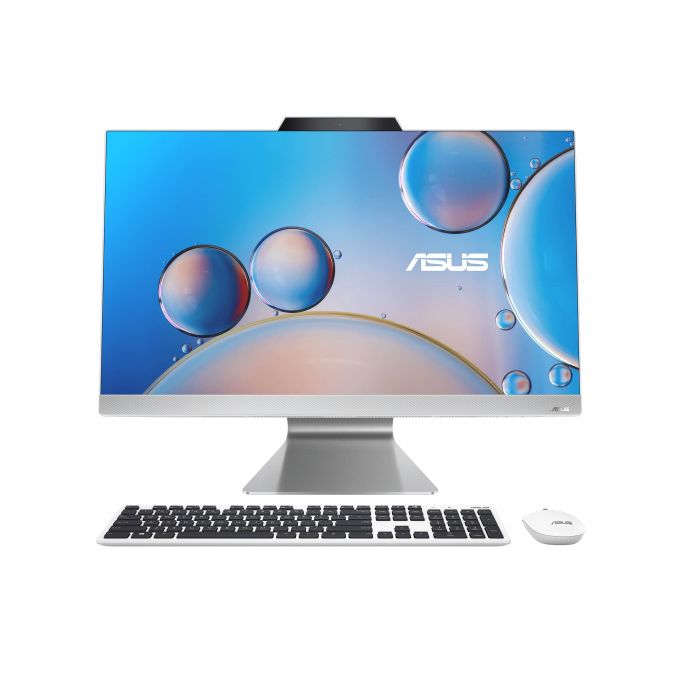 Комп'ютер персональний моноблок ASUS M3702WFAK-WA0340 27" FHD AG, AMD R5-7520U, 16GB, F1TB, UMA, WiFi, кл+м, без ОС, білий