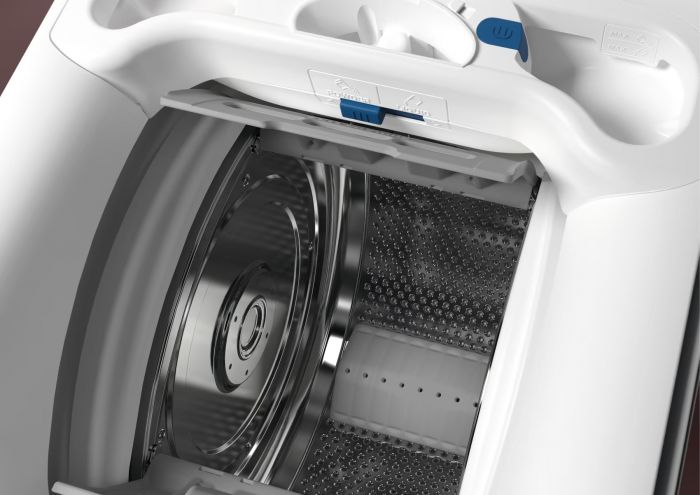 Пральна машина Electrolux вертикальна, 6кг, 1300, A+++, 60см, дисплей, пара, інвертор, білий