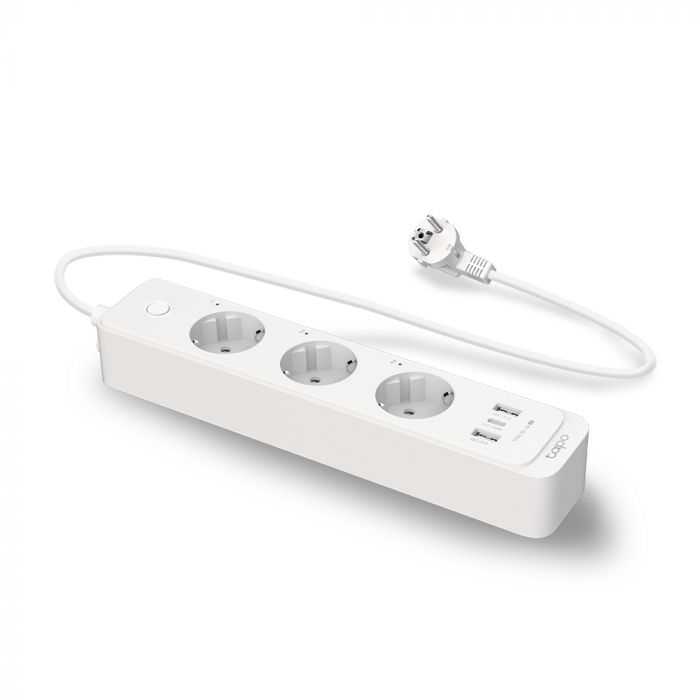 Розумний Wi-Fi подовжувач живлення TP-LINK P300 N300 BT 10A 2300W 3xSchuko 2xUSB 3.0 PD QC3.0