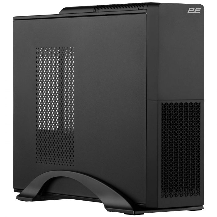 Корпус 2E S613ARGB-400, з БЖ 2E 400W-SFX, 1xUSB3.0, 1хUSB Type-C, 1x80мм, Micro ATX/ Desktop, чорний