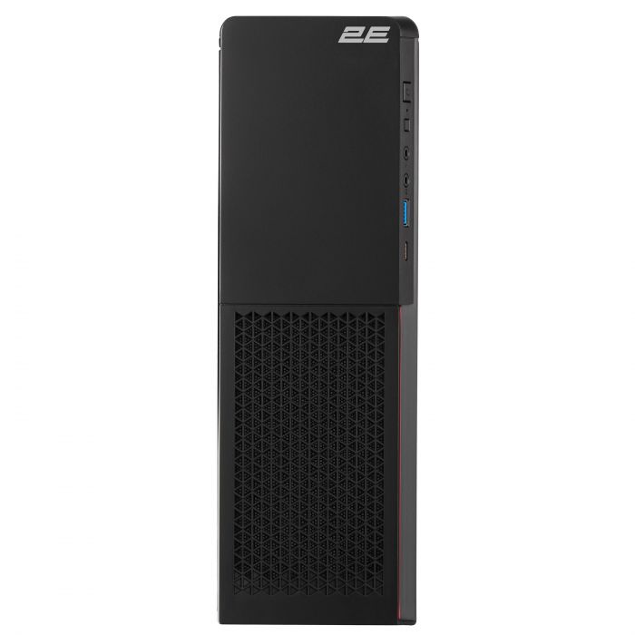 Корпус 2E S613ARGB-400, з БЖ 2E 400W-SFX, 1xUSB3.0, 1хUSB Type-C, 1x80мм, Micro ATX/ Desktop, чорний