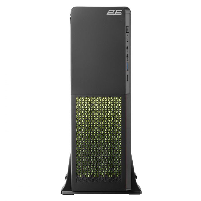 Корпус 2E S613ARGB-400, з БЖ 2E 400W-SFX, 1xUSB3.0, 1хUSB Type-C, 1x80мм, Micro ATX/ Desktop, чорний