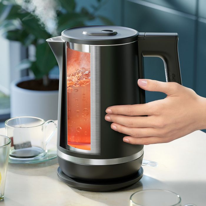 Електрочайник Philips Double Walled Kettle, 1.7л, Strix, з повійними стінками, чорний