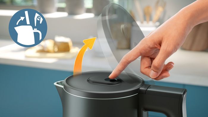 Електрочайник Philips Double Walled Kettle, 1.7л, Strix, з повійними стінками, чорний