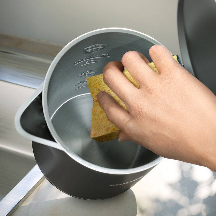 Електрочайник Philips Double Walled Kettle, 1.7л, Strix, з повійними стінками, чорний
