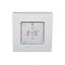 Терморегулятор Danfoss Icon2 RT, Display, +5...35 °C, програмований, дротовий, накладний, 24В, білий