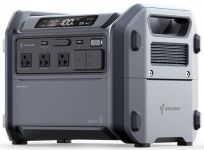 Портативна електростанція Segway CUBE 1000, 2200 Вт (R-Drive 4400 Вт), 1024 Вт/год, IPX3, BT, розширення ємності, швидка зарядка