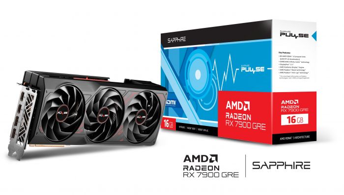 Відеокарта Sapphire Radeon RX 7900 GRE 16GB GDDR6 PULSE GAMING OC
