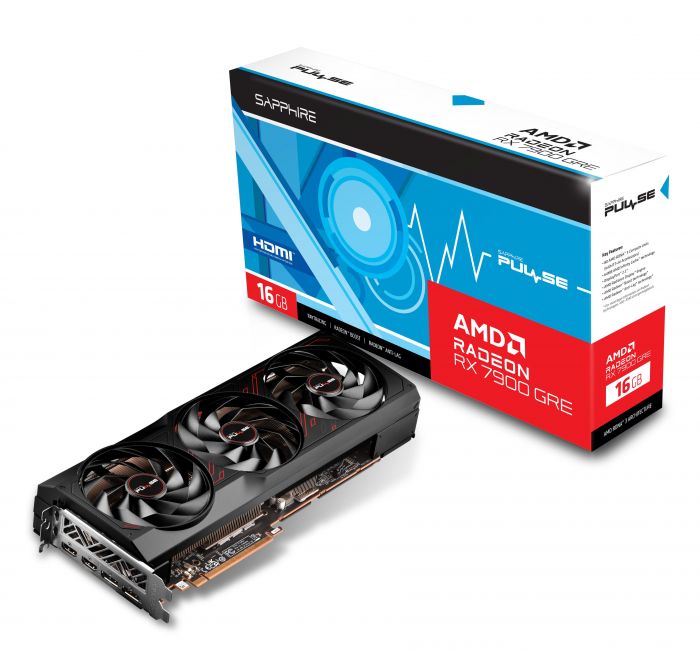Відеокарта Sapphire Radeon RX 7900 GRE 16GB GDDR6 PULSE GAMING OC