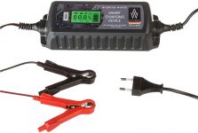 Зарядний пристрій Konner&Sohnen Auto Welle AW05-1204 інтелектуальний, 230В, 6/12В, 0.8/3.8А, для STD/AGM/GEL 1.2-120А-год, режими повільний, стандартний, зимовий