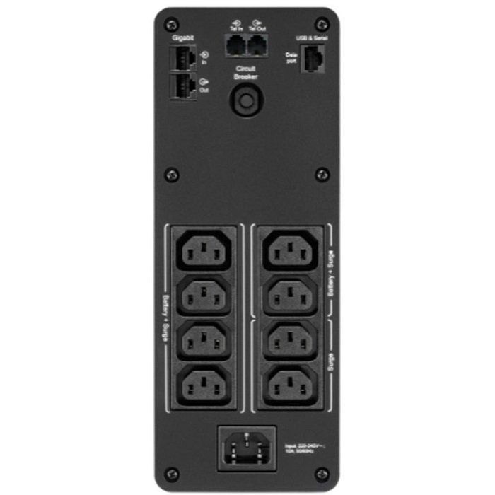 Джерело безперебійного живлення APC Back UPS Pro S 1600VA/720W, LCD, USB, 6+2 C13