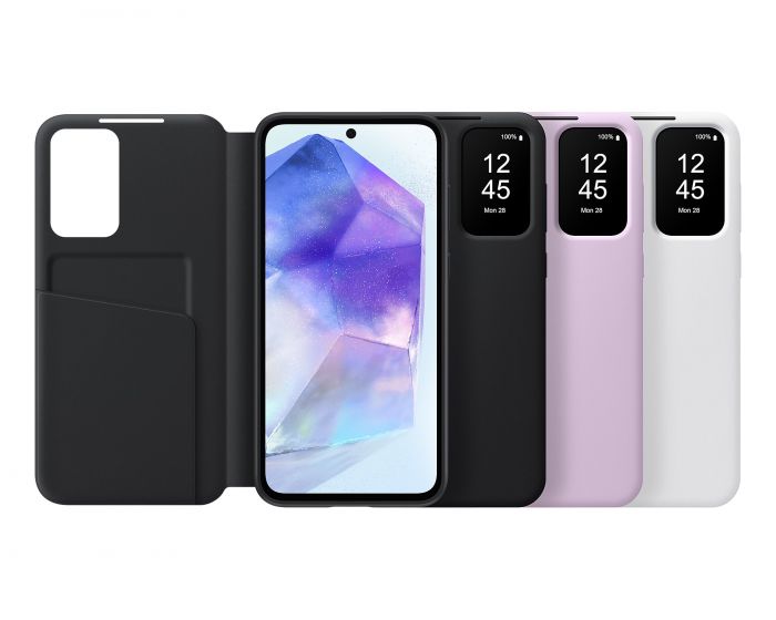 Чохол Samsung для Galaxy A55 (A556), Smart View Wallet Case, білий