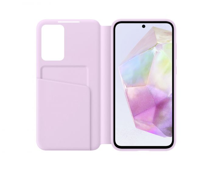 Чохол Samsung для Galaxy A35 (A356), Smart View Wallet Case, фіолетовий