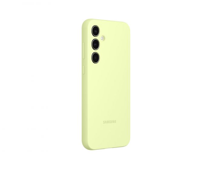 Чохол Samsung для Galaxy A35 (A356), Silicone Case, зелений світлий
