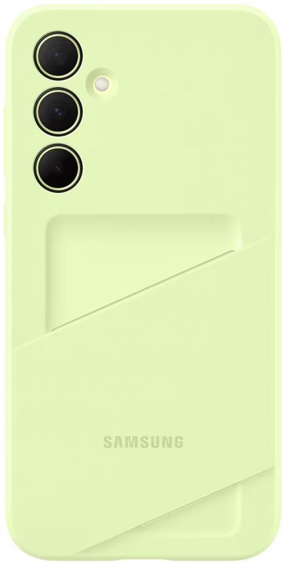 Чохол Samsung для Galaxy A35 (A356), Card Slot Case, зелений світлий