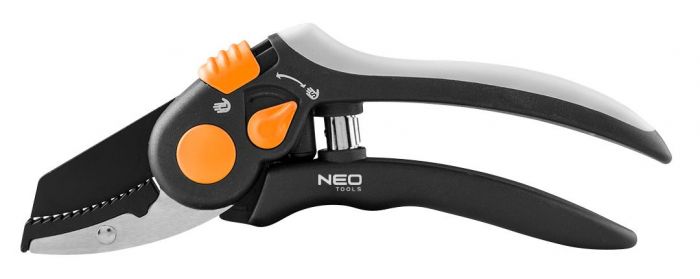 Секатор контактний Neo Tools, d різу 18мм, 200мм, 240г