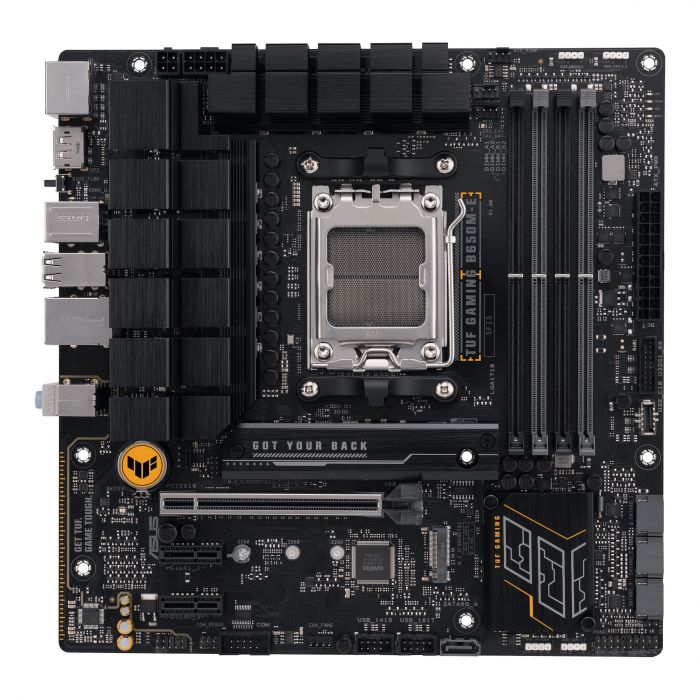 Материнcька плата ASUS TUF GAMING B650M-E sAM5 B650 2xDDR5 M.2 HDMI DP mATX