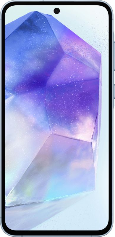 Смартфон Samsung Galaxy A55 5G (A556) 6.6" 8/128ГБ, 2SIM, 5000мА•год, блакитний крижаний