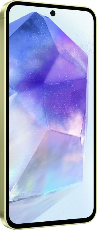 Смартфон Samsung Galaxy A55 5G (A556) 6.6" 8/256ГБ, 2SIM, 5000мА•год, лимонний