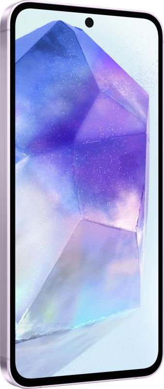 Смартфон Samsung Galaxy A55 5G (A556) 6.6" 8/256ГБ, 2SIM, 5000мА•год, бузковий
