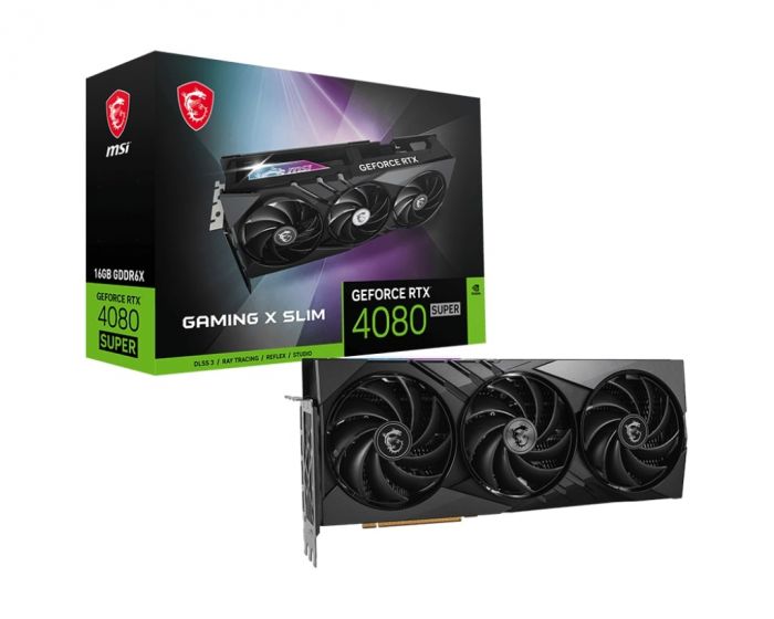 Відеокарта MSI GeForce RTX 4080 SUPER 16GB GDDR6X GAMING X SLIM