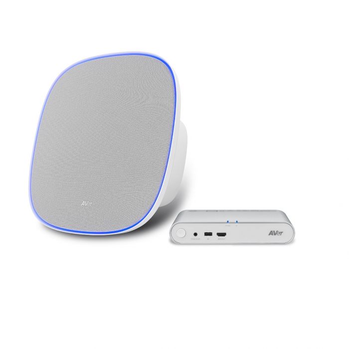 Спікерфон стельовий AVer FONE700, 3 x Uni-Mic, 18 x Omni-Mic, радіус дії 3,5 м, радіус аудіотрекінгу 2,5 м, динамік 1 х 10 W, білий