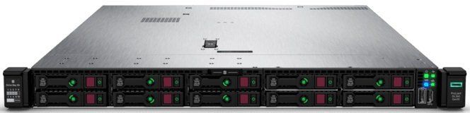 Сервер HPE DL360 Gen10 5220R 2.2GHz/24-core/1P, 32GB-R, NC, 8SFF SC, S100i, BCM57416 2P 10Gb FLR-T, 800W, 1U, iLo STD, 3Y Warranty